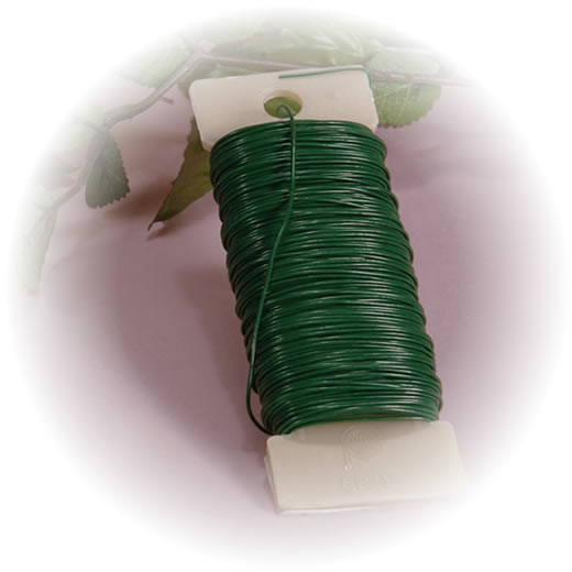 Green Coated Floral Wire, USA and European Style